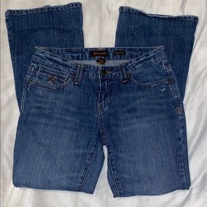 Aeropostale Women's Classic Blue Boot Cut Jeans